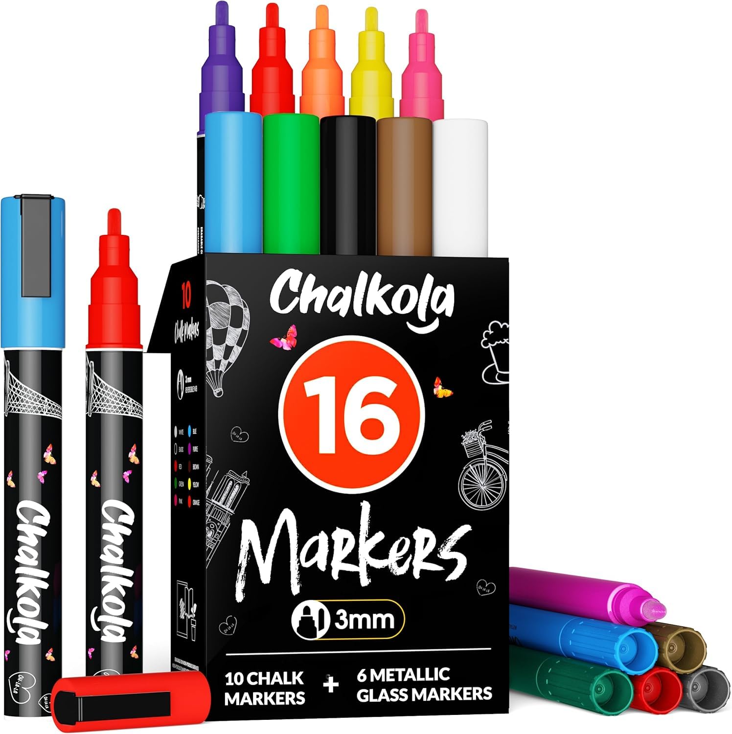 16 Chalk Marker Variation