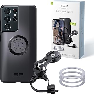 SP CONNECT Bike Bundle Phone Holder | SPC+ | Compatible with Samsung S21 Ultra | Premium Mobile Phone Holder for Cycling | Electric Bicycle Cell-Phone Holders | Road Bike E-Bike