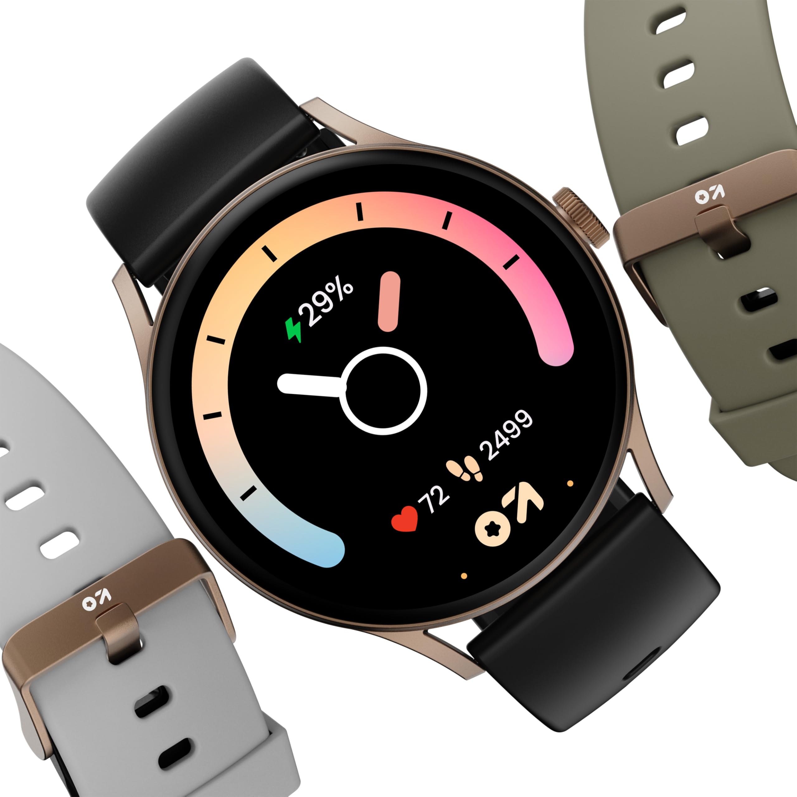 Boult Newly Launched Rover Pro Smartwatch 1.43'' AMOLED, BT Calling 5.2, 1000 Nits Brightness, IP68, 150+ Watchfaces, 120+ Sports Modes, AI Voice Assistant, SpO2 Monitoring (Elite, Free Straps)-picture-22