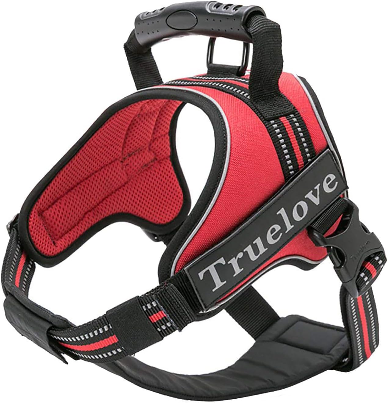 Truelove Dog Harness No-Pull Reflective Stitching Ensure Night Visibility Outdoor Adventure Big Dog Harness Perfect Match Puppy Vest TLH5753 Now Available in 6 Colors 6 Sizes