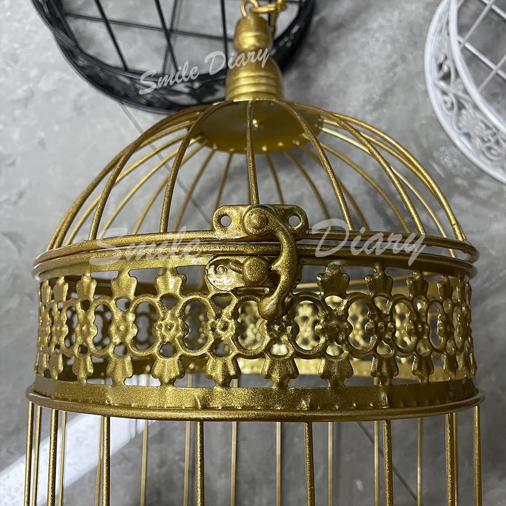 アンティーク ケージ ＊ ラウンド Amazon.com : Round Birdcages Vintage Decorative Iron Bird cage