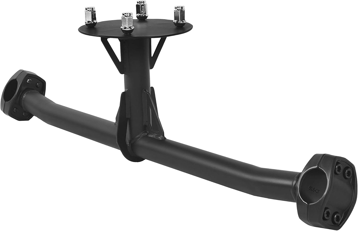 BlastX Dual Clamps Spare Tire Carrier for Polaris Pro XP (2020+) - Black - 4 Lug Nuts Included - Fits up to a 32" Tire