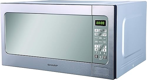 Sharp R-562Ct(St) 1200W 62-Liter Horno de microondas inoxidable, 220V (no para EE. UU.)