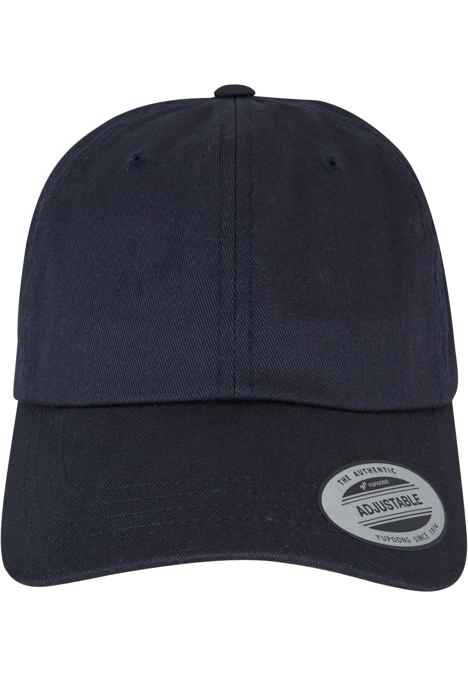 Flexfit Unisex Dark Navy Low Profile Cotton Twill Baseball Cap, One Size