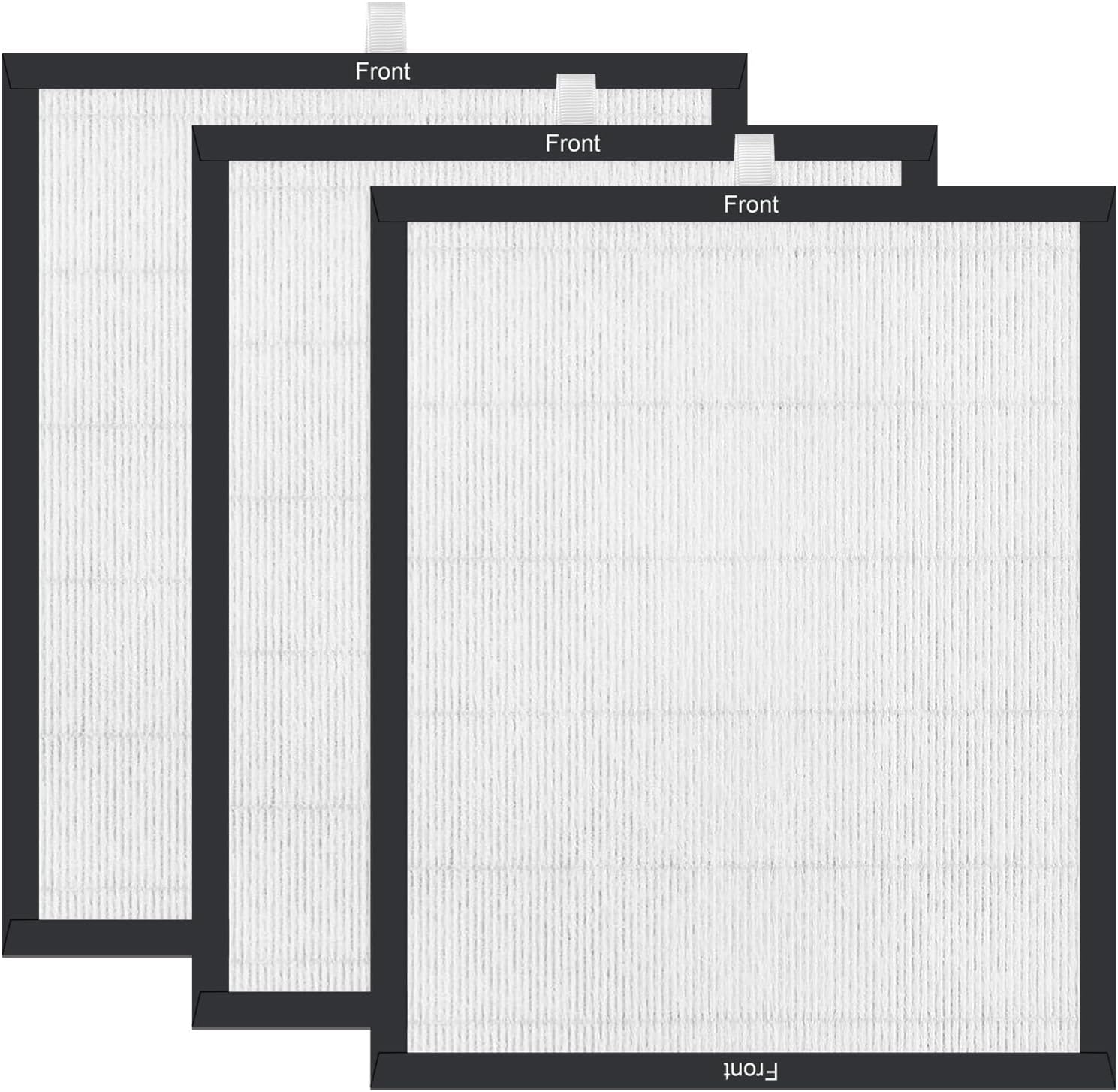 TL2867 Replacement HEPA Air Filter Compatible With MOOKA TL2867 H13 True HEPA air purifier, Filtration High-efficiency 3-pack