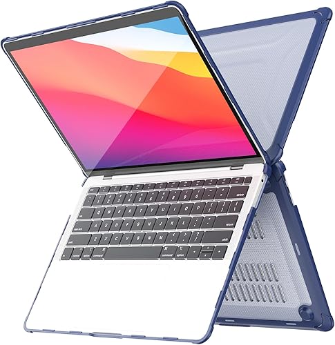 Miniatura 164 de DTangLsm Funda rígida resistente para M4 MacBook Air de 15 pulgadas 2025 2024 2023 M4 M3 M2 A3241 A3114 A2941, resistente carcasa rígida resistente