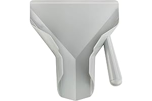 Commercial French Fry Bagger Scooper with Right Handle for Food Service