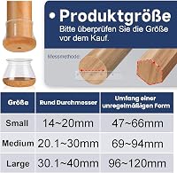 RKELA Szilikon Szék Lábvédő Sapka 16db Filc Csúsztatóval 14-20mm 5