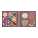 MARS The City Paradise Makeup Kit | Highly Pigmented and Blendable | 9 Eyeshadow Palette with 1 Highlighter, Blusher, Bronzer & Compact Powder each (16.0 gm) (08-Ahmedabad) gallery image