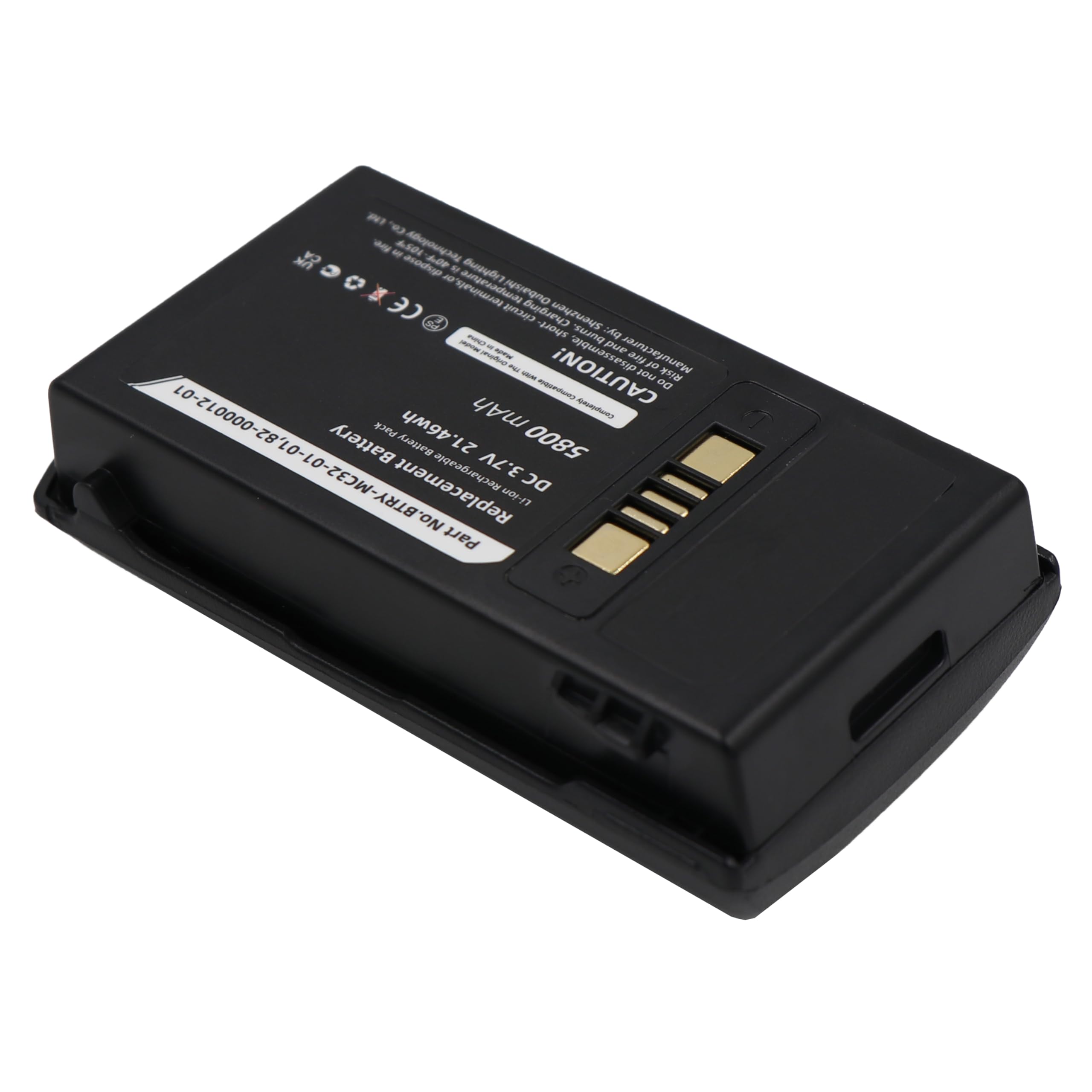 30 Pack MC3200 Scanner Battery Compatible with BTRY-MC32-52MA-10 BT-000375 BTRY-MC32-01-01 BTRY-MC32-52MA-01 MC32N0 MC32N0-S