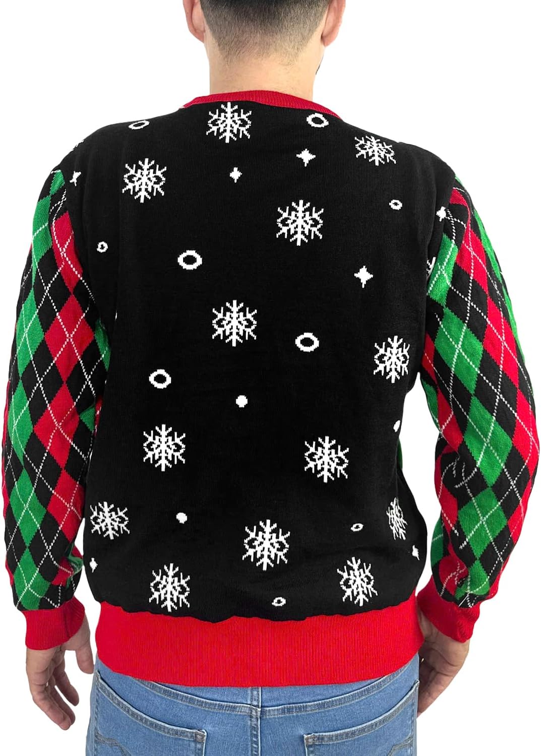 Christmas Vacation Why is The Carpet All Wet Todd Red Ugly Christmas Sweater - Image 5