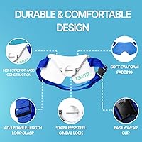 Vista 3 de GAFFER SPORTFISHING Arnés de hombro para cinturón de pesca, soporte de caña de lucha contra peces en alta mar