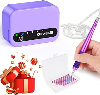 Electric Diamond Painting Pen, Vacuum Diamond Art Pen no Wax Needed | Cordless & Quiet | 12H Rechargeable Battery | Adjustable Suction | Power Display | Diamond Art Accessories Tools, E-Painter Gift
