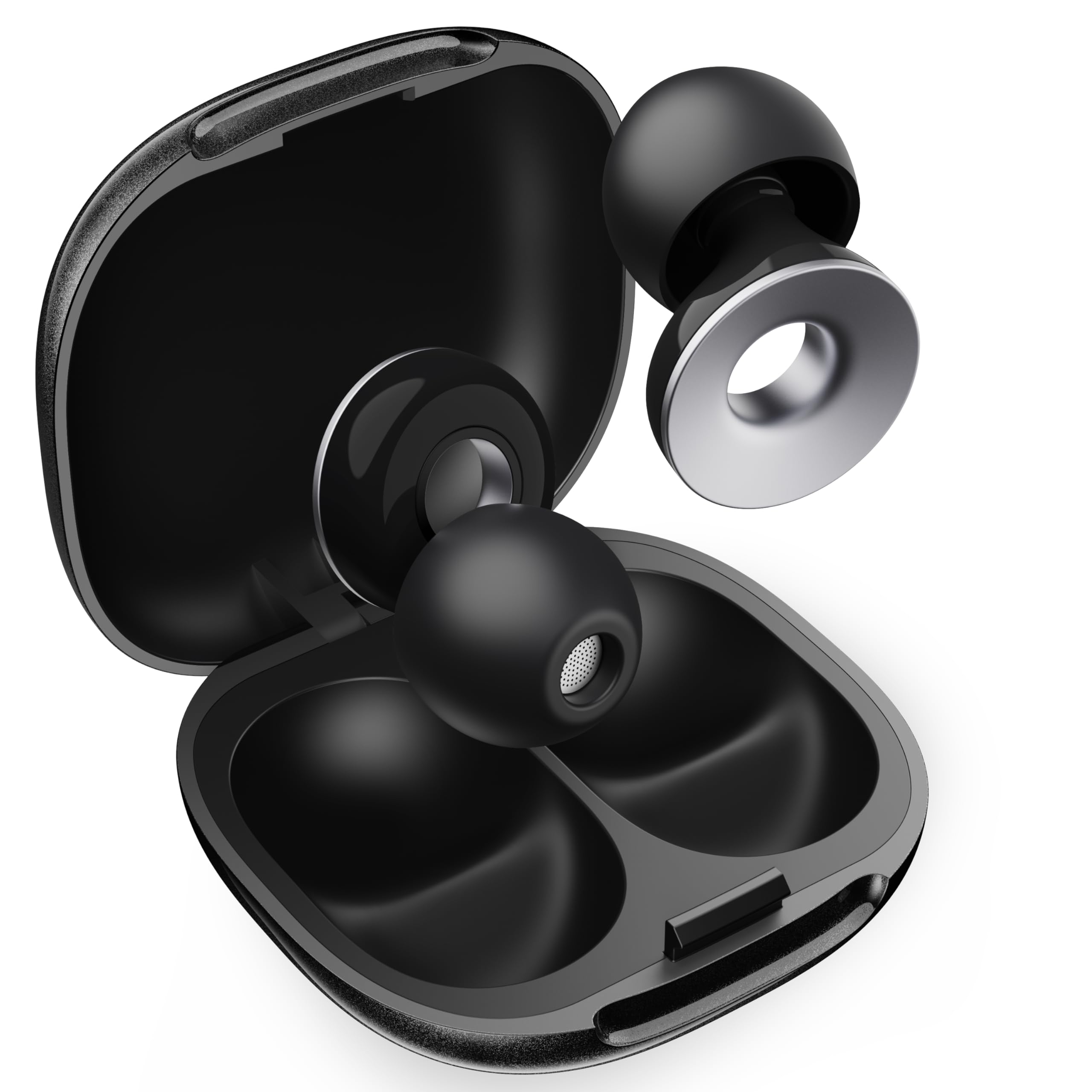 Ear Plugs for Sleep - 47dB Highest SNR Noise Cancelling Earplugs, 15s Pressure Relief, Sec...