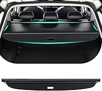 Vista 7 de Tecoom Cubierta de carga de coche para Toyota RAV4 2013 2014 2015 2016 2017 2018 accesorios, cubierta retráctil para maletero compatible con RAV4