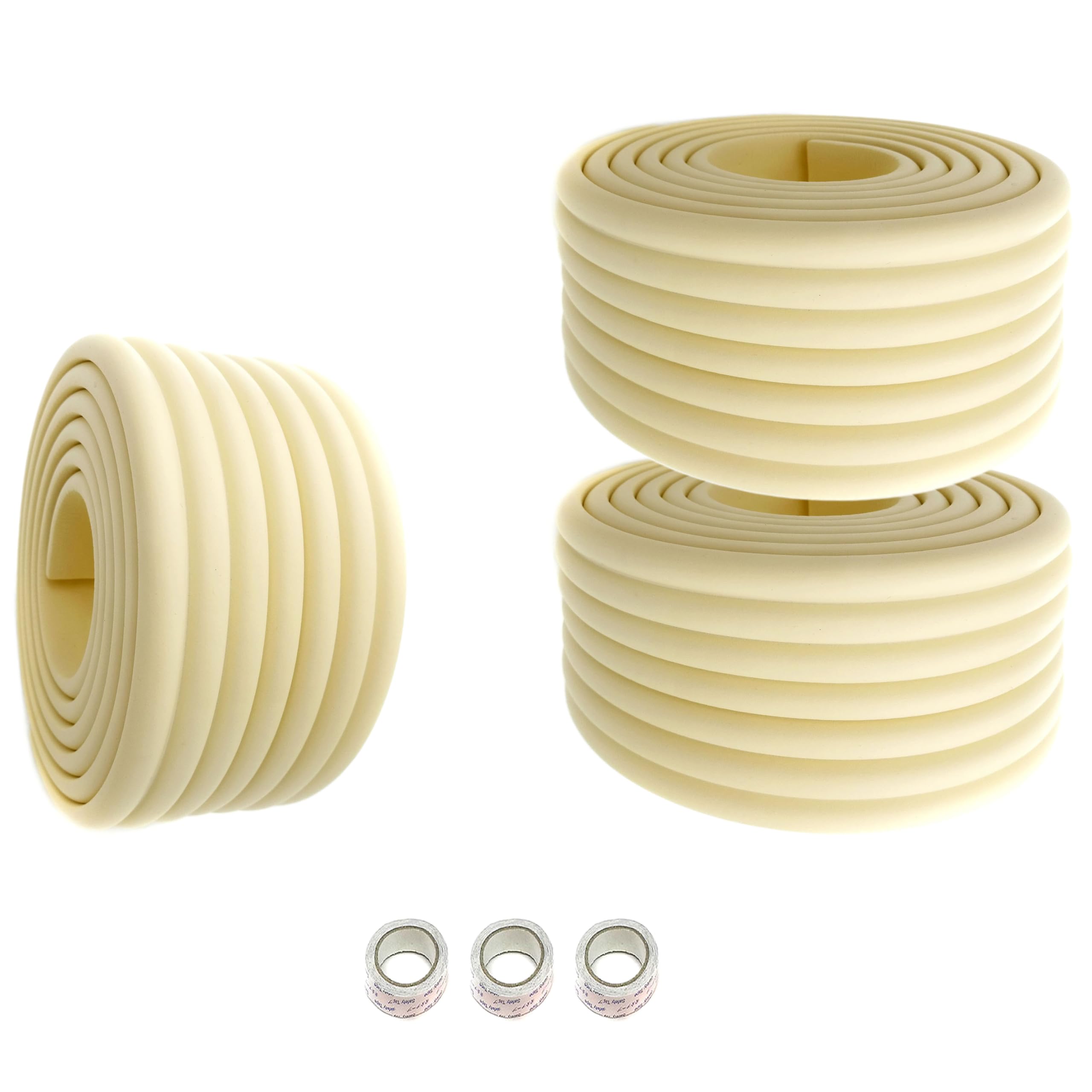 HIMRY Universal Protector Espuma, 200cm x 80mm x 8mm Multiusos anticolisión Protección Espuma Rollo para Bebés niños, No Tóxico, Seguridad Protectores Superficie & Bordes, Rosado, KXD7002-pink — view 12