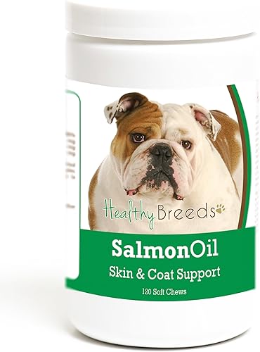 Miniatura 302 de Healthy Breeds Golden Retriever - Aceite de salmón masticable suave, 90