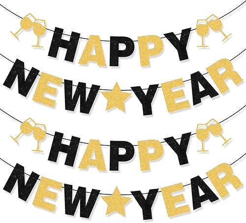 Juego de carteles de Feliz Navidad, decoraciones de remolinos navideños, árbol de Navidad, medias de Navidad, campanas, decoraciones de Papá Noel,