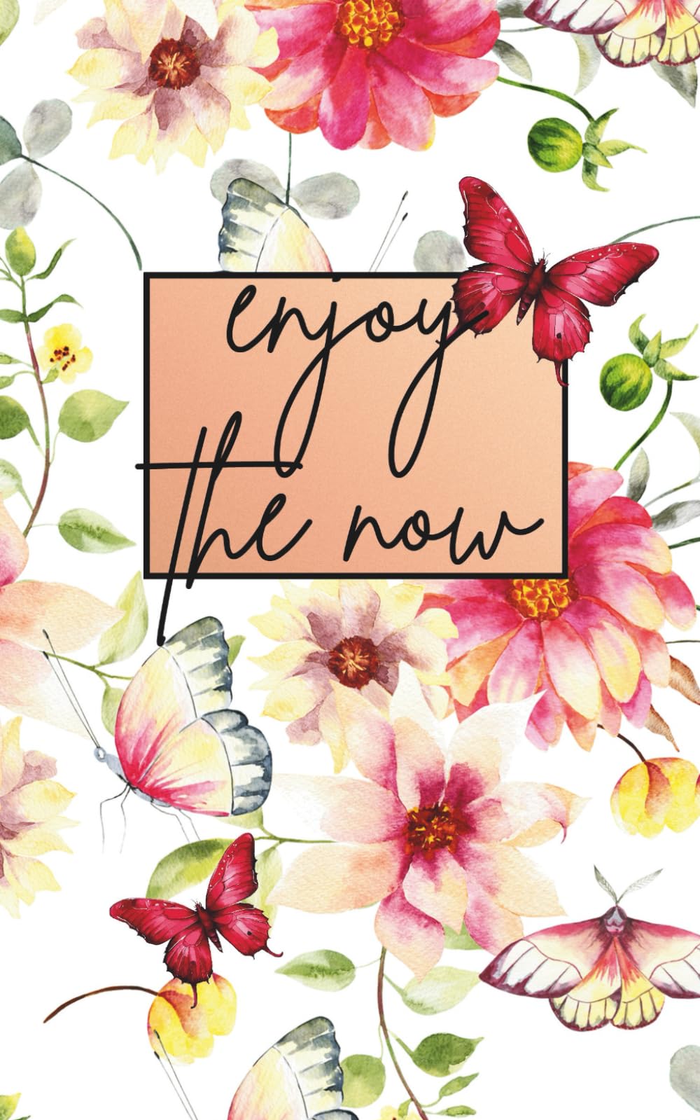 A5 Colourful Floral ruled lined mini notebook journal, soft cover paperback cover, notepad, memo, girls, students, traveller, school supplies, note