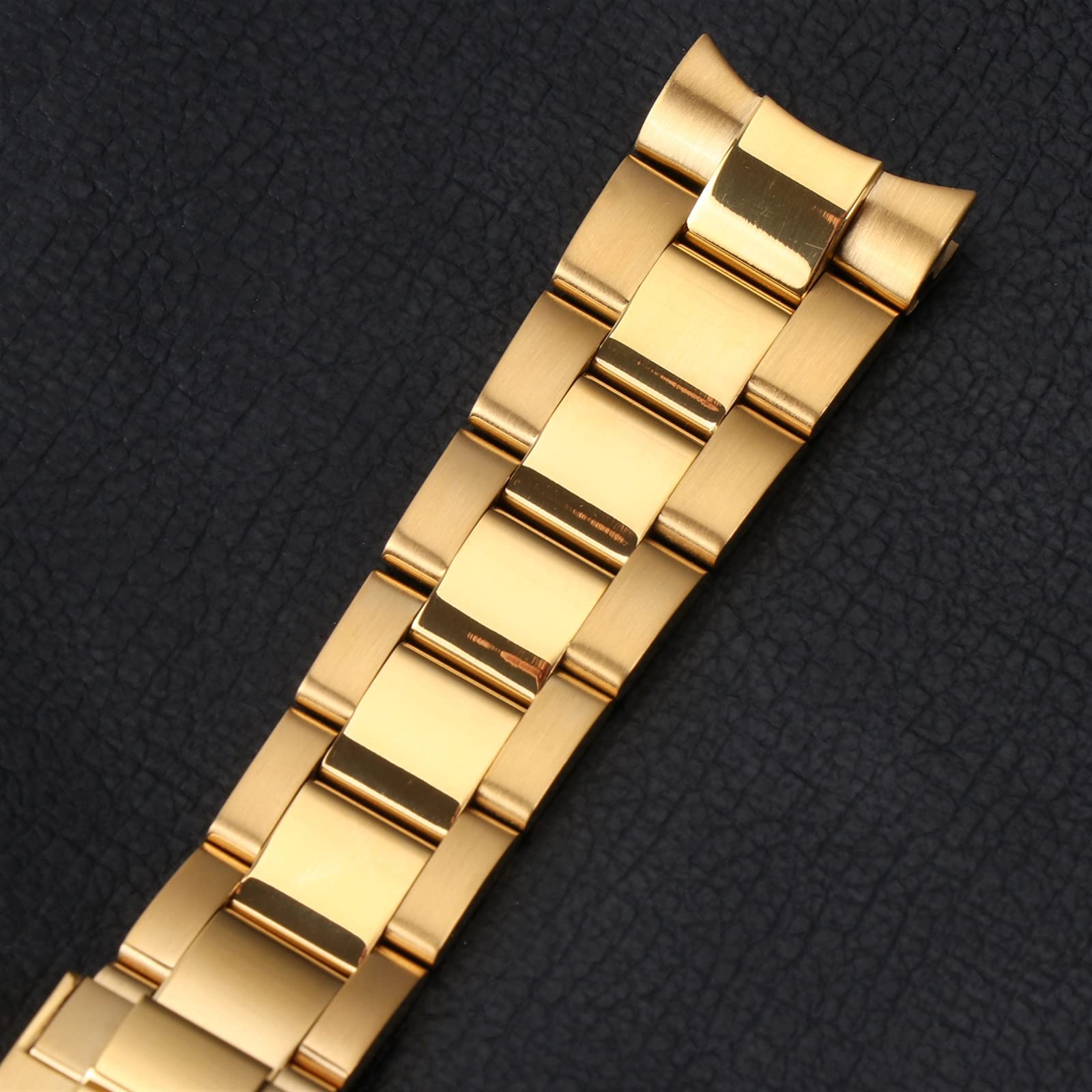 Pasek ze stali nierdzewnej do paska Sub Case Cinghia matowa szczotkowana bransoleta Sangle Gurt akcesoria do zegarków części Correa Glide Lock 20MM