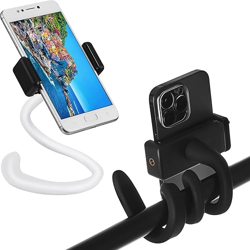 Miniatura 8 de 2 soportes para teléfono para cochecito portátil, soporte universal para teléfono celular, accesorios universales para padres, bebés y niños