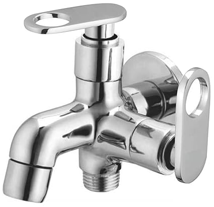 DRIZZLE Oreo 2in1 Bib Cock Brass | Quarter Turn | Foam Flow