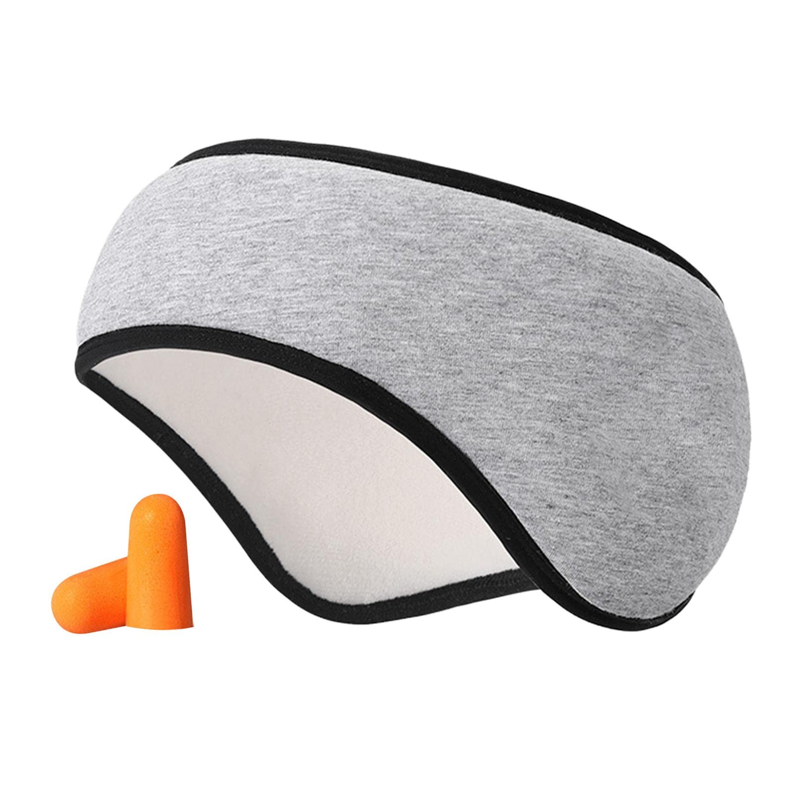 Fashion My Day® Winter Ear Muffs Earlap Plush Headphones for Cycling Outdoors Women Men Gray | Hats-image-29