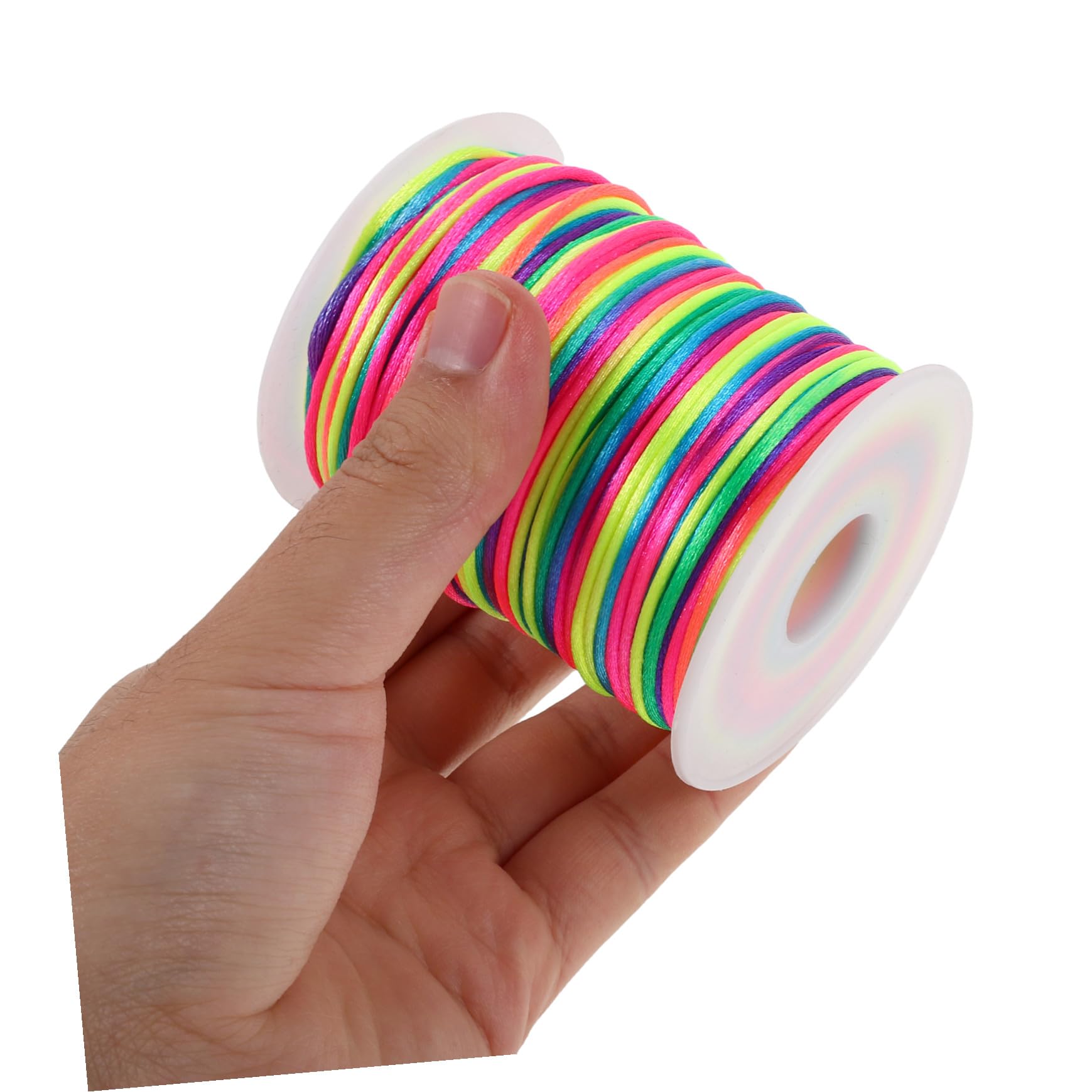 Hemobllo 4rotoli Spago Cerato per Braccialetti e Collane Corda Intrecciata per Perline Filo Cerato per Gioielli Artigianali Spago per Creazione di Gioielli Forniture per Macramè