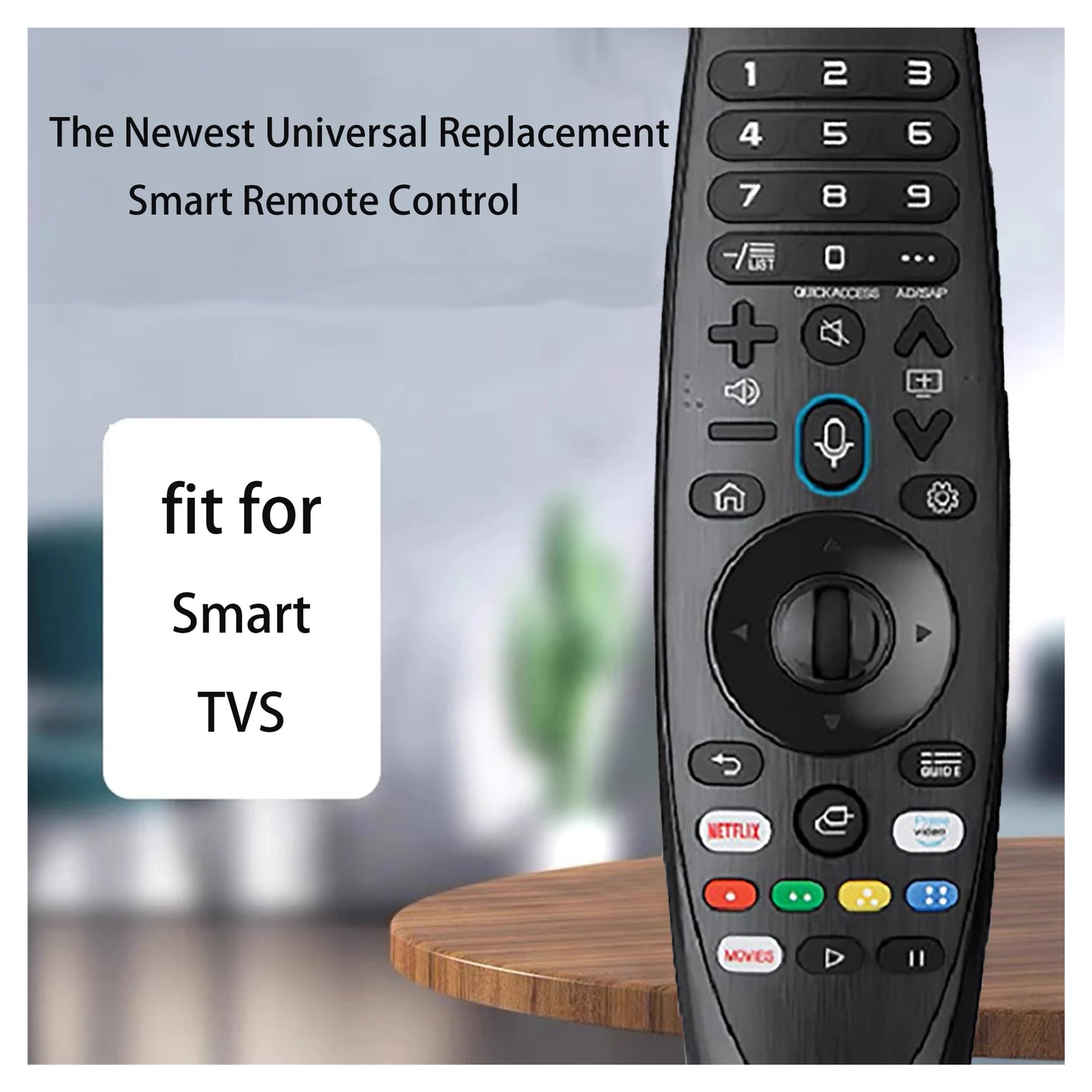 1 szt. Uniwersalny pilot Magic do telewizorów Smart TV z funkcją głosu i wskaźnika, zamiennik dla modeli AKB75855501 MR20GA MR21GA(With voice)