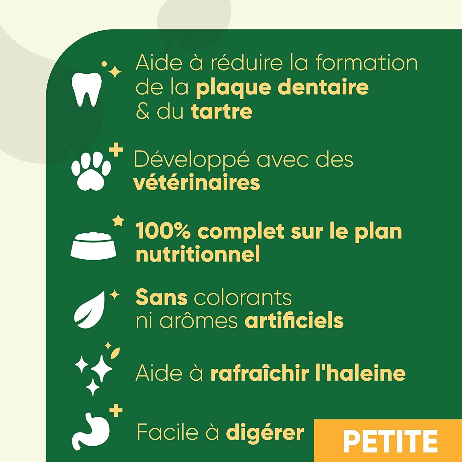 GREENIES Original Petite – Friandises à mâcher pour petit chien – 20 sticks pour une bonne hygiène bucco-dentaire – 1 sachet de 340g
