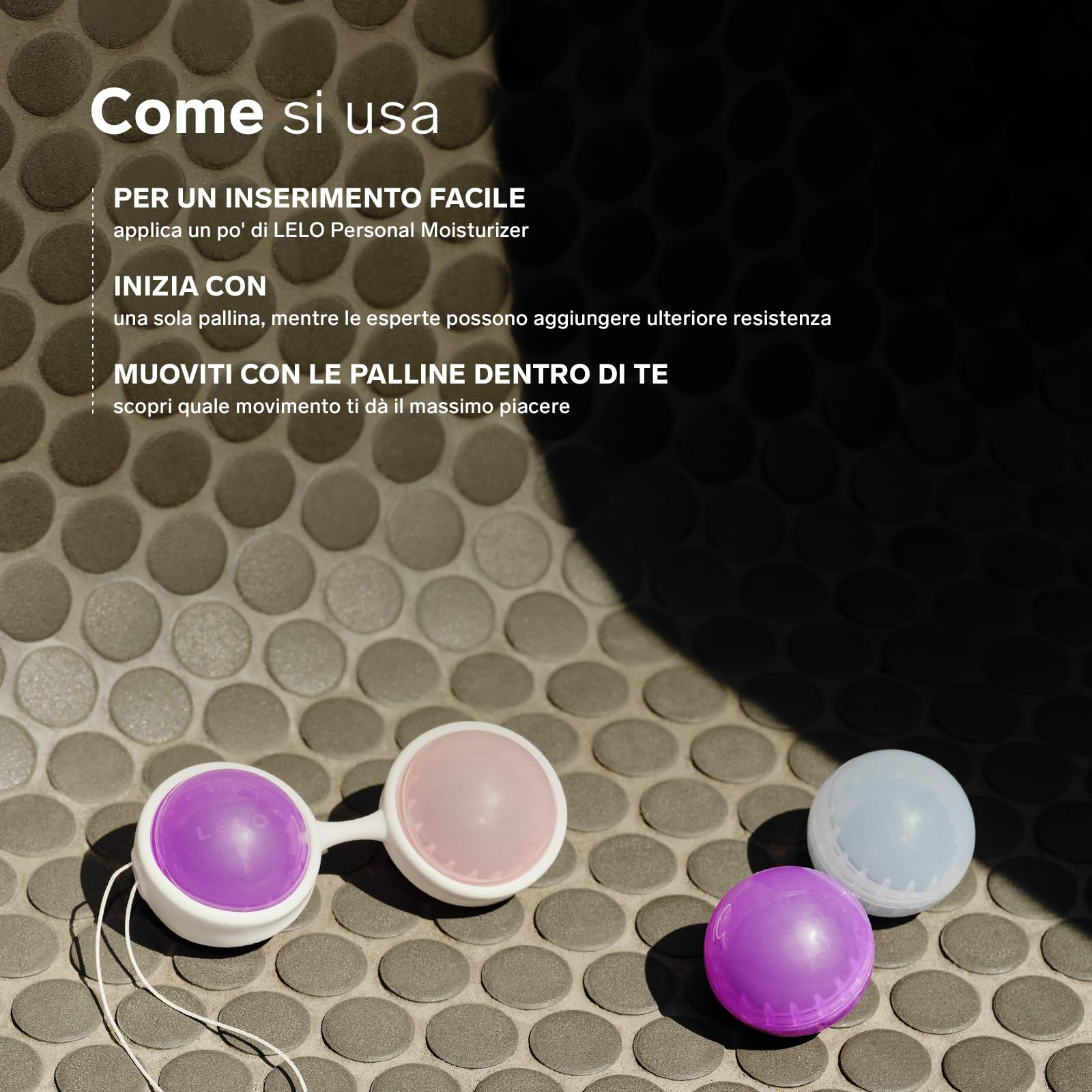 LELO Beads Plus Le palline vaginali con cordino che offrono un’ampia varietà di esercizi per tonificare il pavimento pelvico, Kegel ball donna