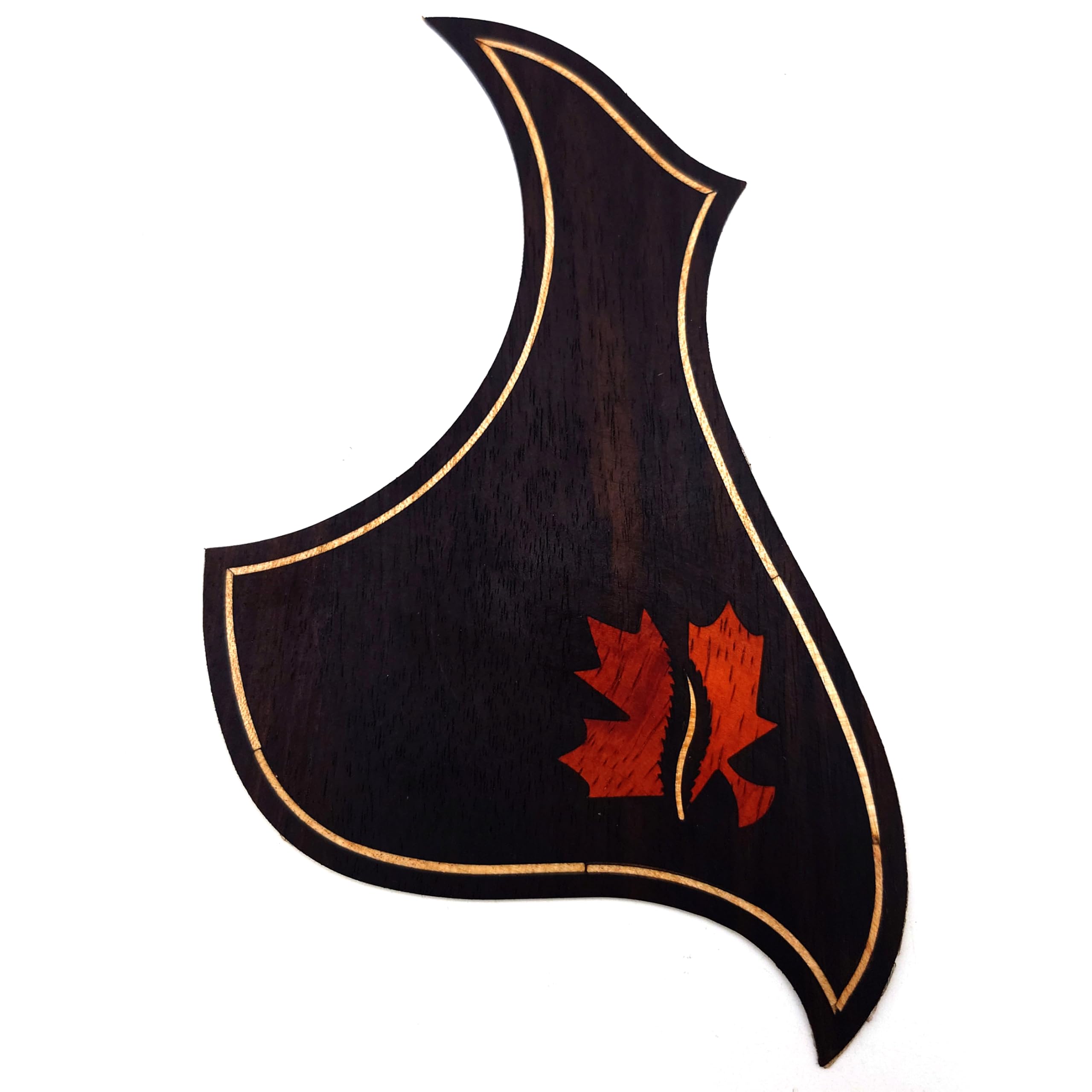 Guitar Pick Guard, Battipenna in abalone in palissandro autoadesivo for Chitarre acustiche folk D-45 Taylor(36)