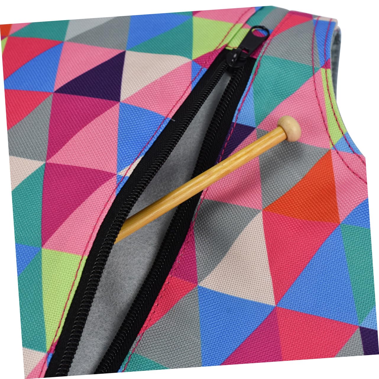 Operitacx 3pezzi Borsa Imprimé Per Lana e Uncinetto Organizer Per Filo e Accessori Piccola e Pratica Per Casa e Viaggi Per Appassionati Di Fai Da Te