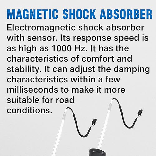 Miniatura 6 de 84176631 84977478 2 piezas APZL amortiguador delantero con magnético compatible con Cadillac Escalade Tahoe Suburban Silverado GMC Sierra 1500 Yukon