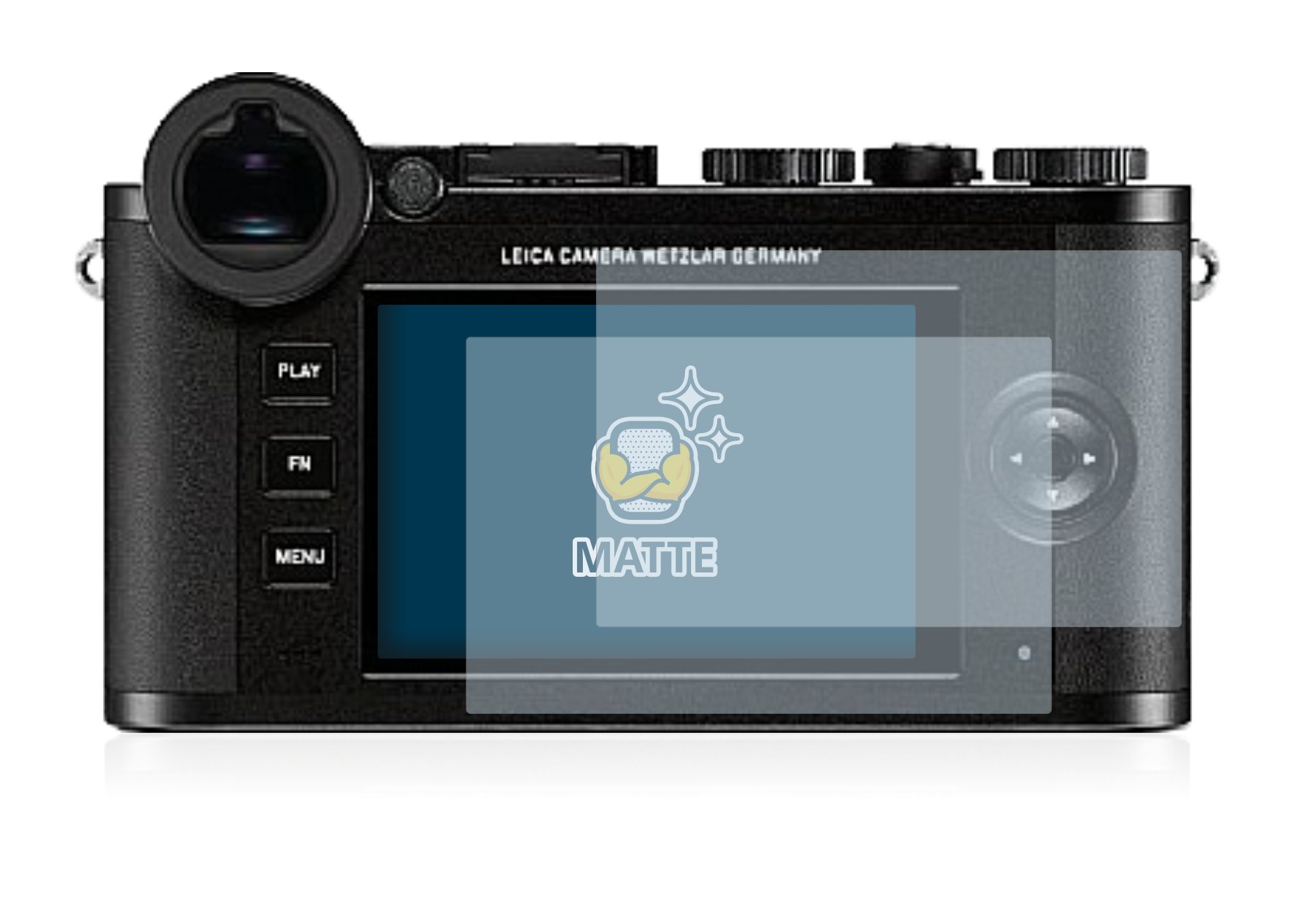 brotect Pellicola Protettiva Opaca per Leica SOFORT 2 Pellicola Protettiva Anti-Riflesso (2 Pezzi