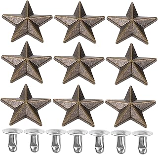 Abaodam 10 Pçs Rebites De Decoração Liga Punk Pregos Artesanato Picos Para Roupas Sapatos Rebite Acessórios Bolsa Punk Acessórios Picos Acessórios Para Roupas Kit De Rebite Espiga