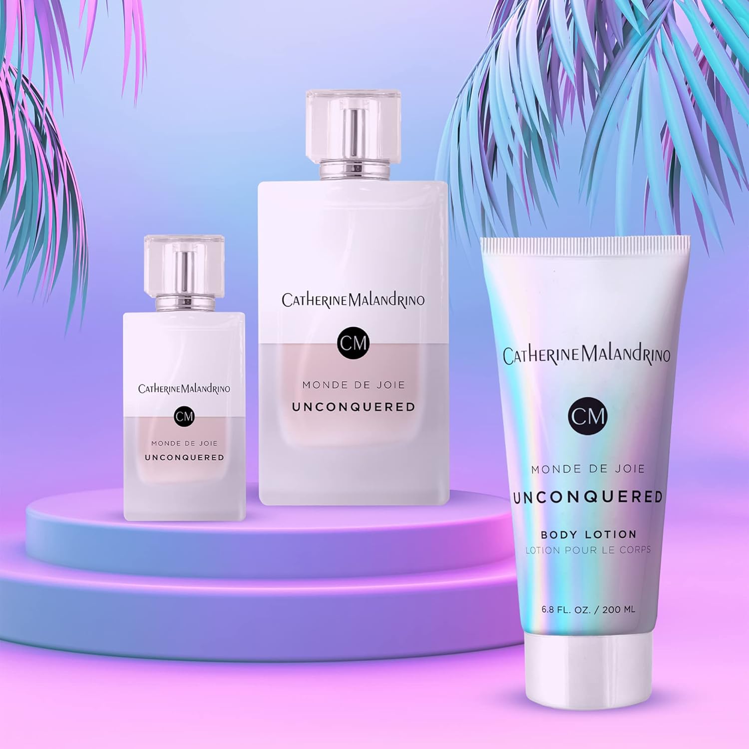 Unconquered by Catherine Malandrino Eau de Parfum 3 Piece Gift Set for Women - Image 2