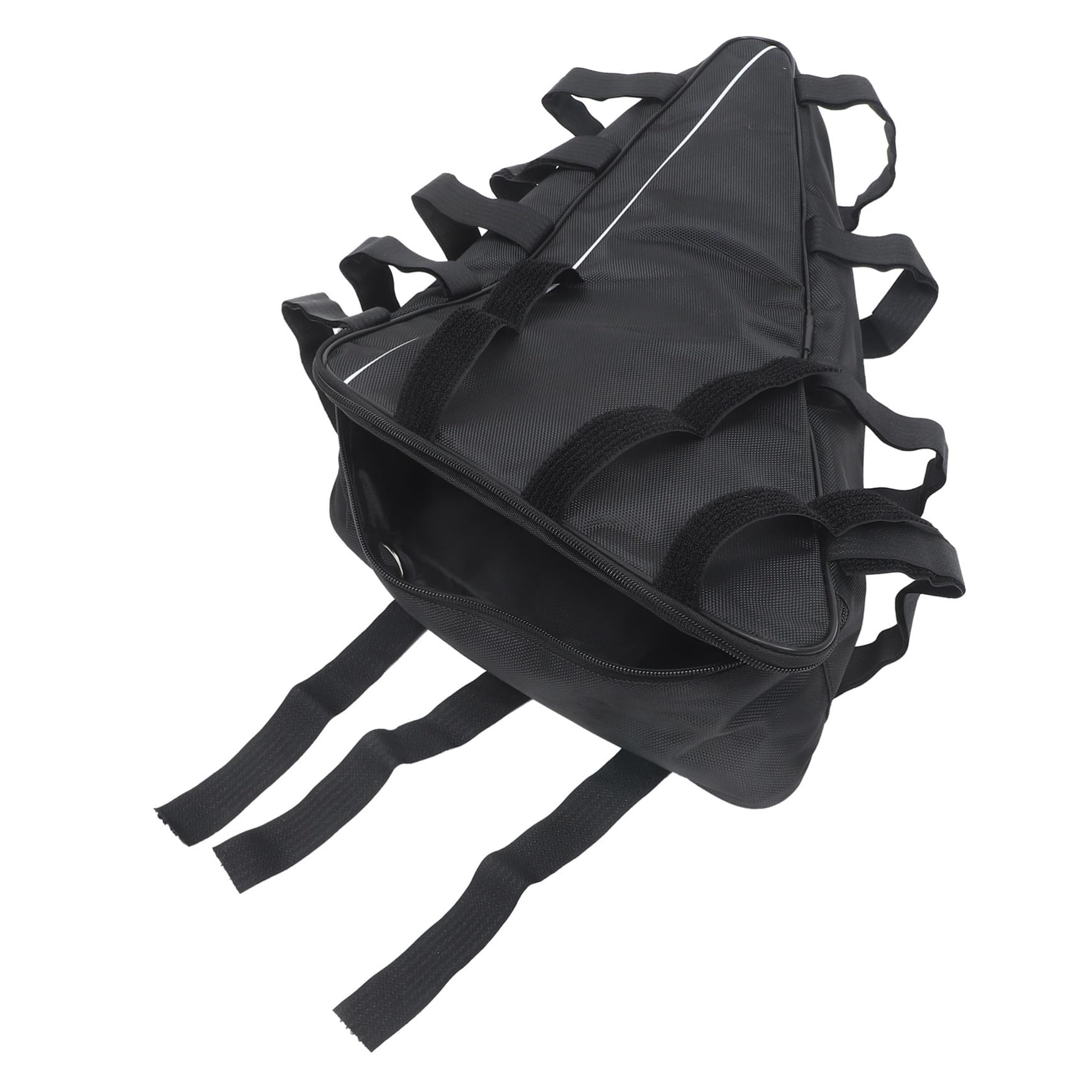 Borsa Triangolo Bici 693, Grande Capacità, Oxford Nero