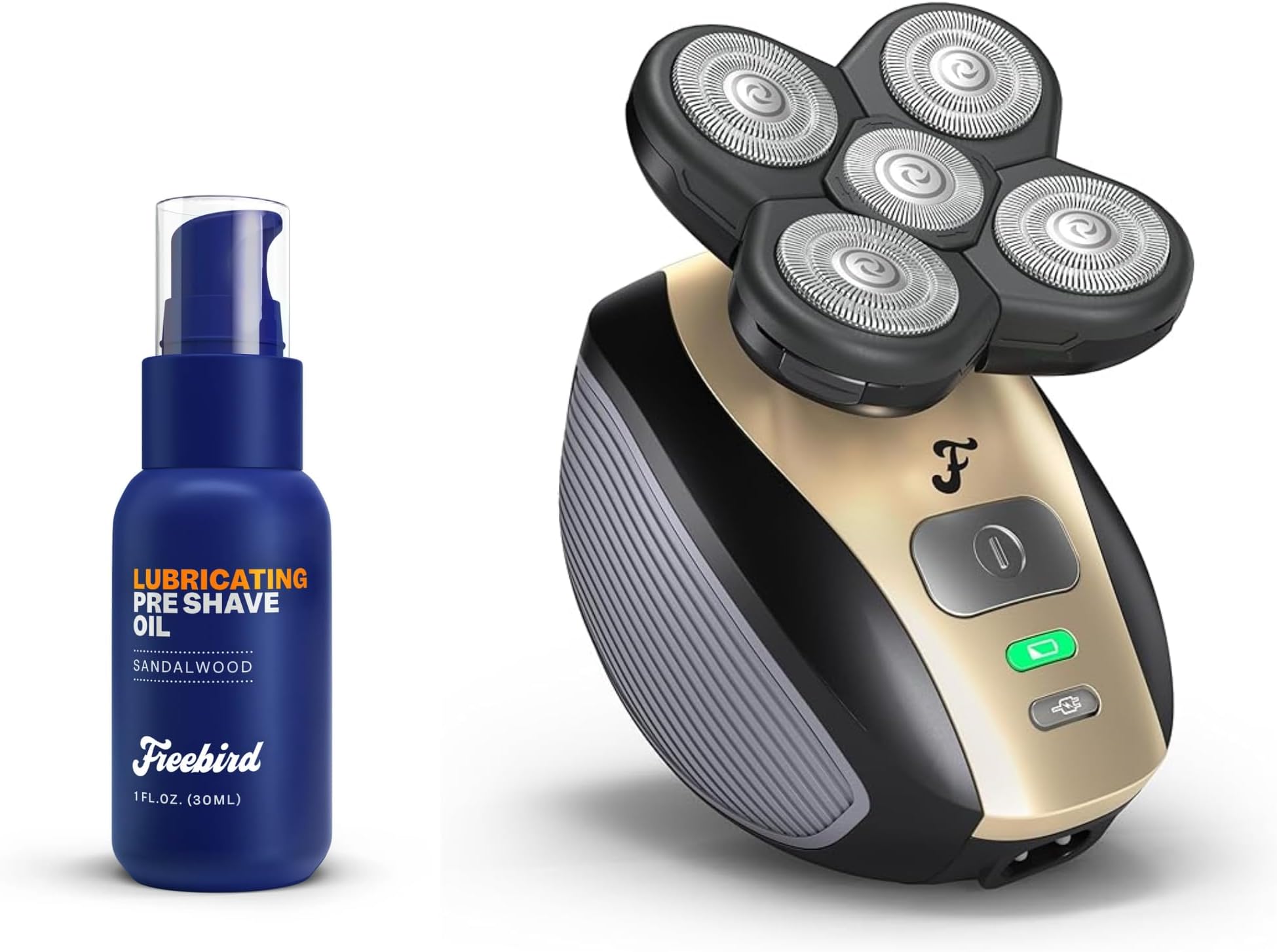 Freebird FlexSeries™ Shaving Kit with Pre Shave Oil Fast