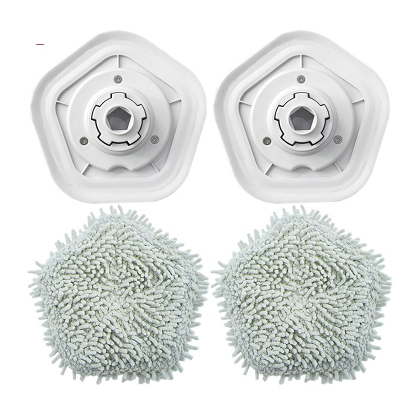 Bvhklxseb Cloth Self-Cleaning ompatible For Dreame Bot W10 & W10 Pro Mop Robot Vacuum And Mop Accessories Vacuum Cleaner Mop Pad Spare Parts