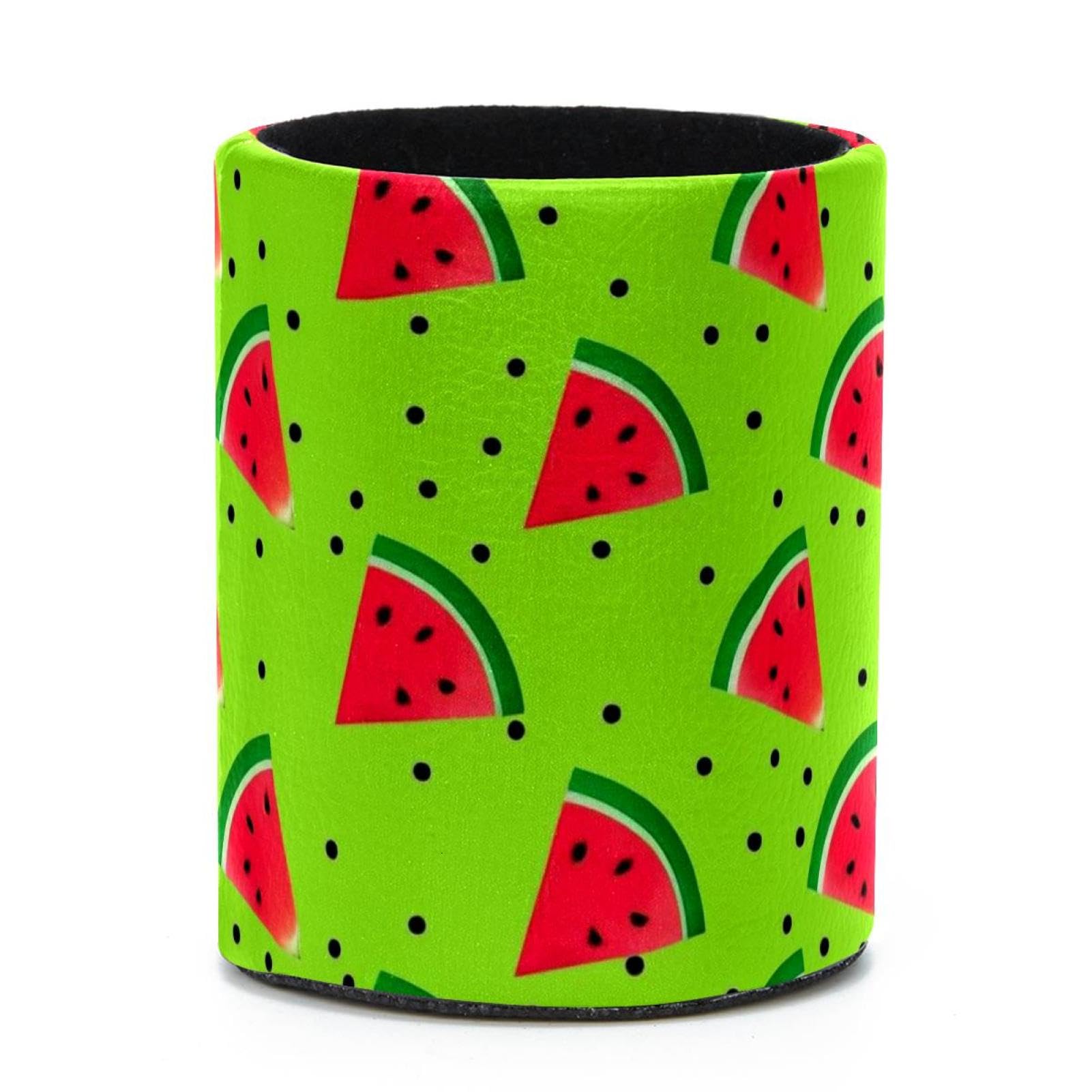 VAPOKF Round Pencil Holders for Desk, Watermelon Pen Holders Pen Pot Makeup Brushes Storage Desktop Stationery Supplies Organiser for Home Office