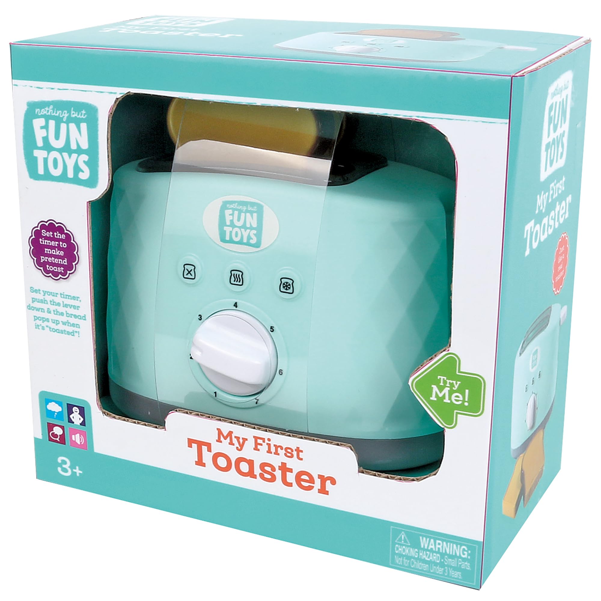 Amazon.com: Nothing But Fun Toys My First Toaster Playset Designed