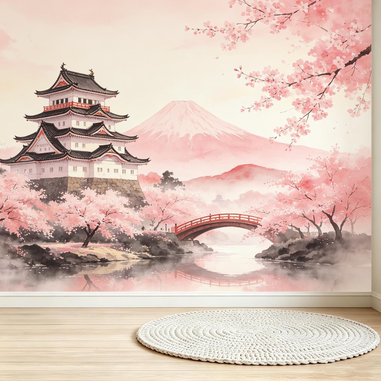 Fototapete Japanischer Stil Tapete 430 x 300 cm (WxH)