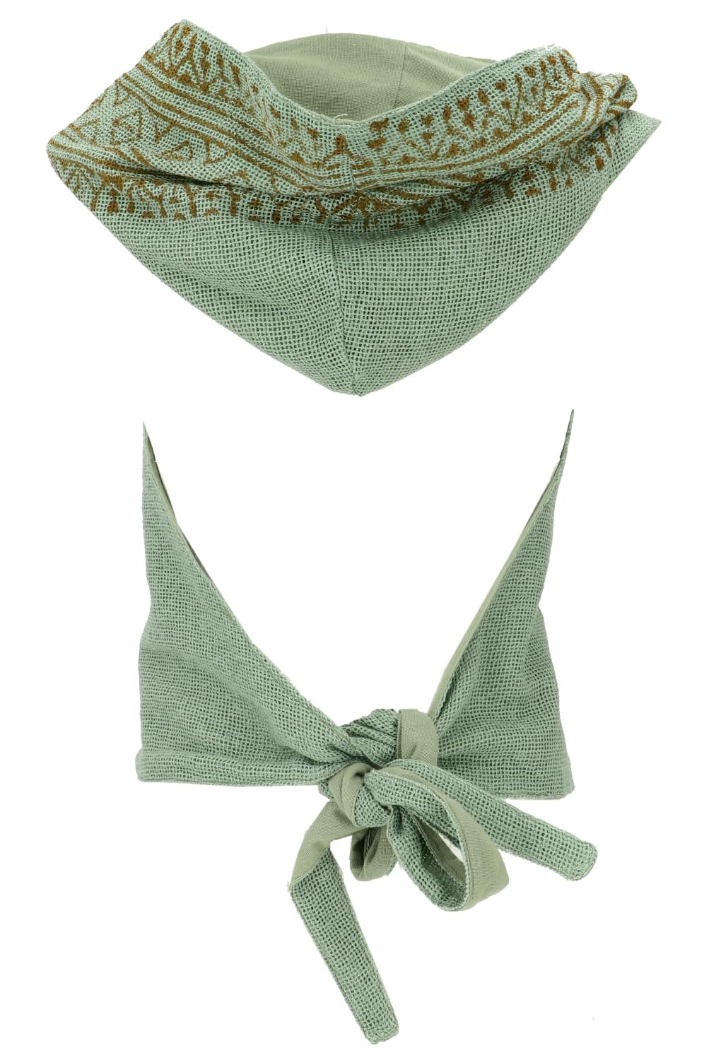 GURU SHOP Damska kamizelka boho z kapturem bez pleców, kamizelka festiwalowa