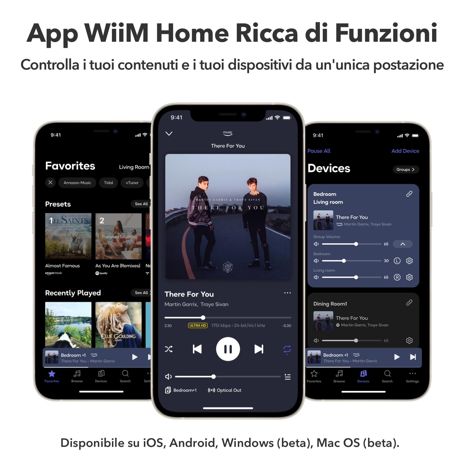 WiiM Ultra Music Streamer & Preamplificatore Digitale | Touchscreen 3,5", Compatibile con Google Cast & Alexa, Streaming Spotify, Amazon Music, Tidal | HDMI ARC, Ingresso Phono, Uscita Cuffie | Grigio