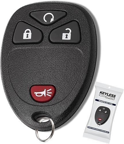 Miniatura 1 de Reemplazo de llavero remoto de entrada sin llave de 4 botones, compatible con Chevy Silverado Traverse Equinox AvalancheGMC Sierra 15913421,