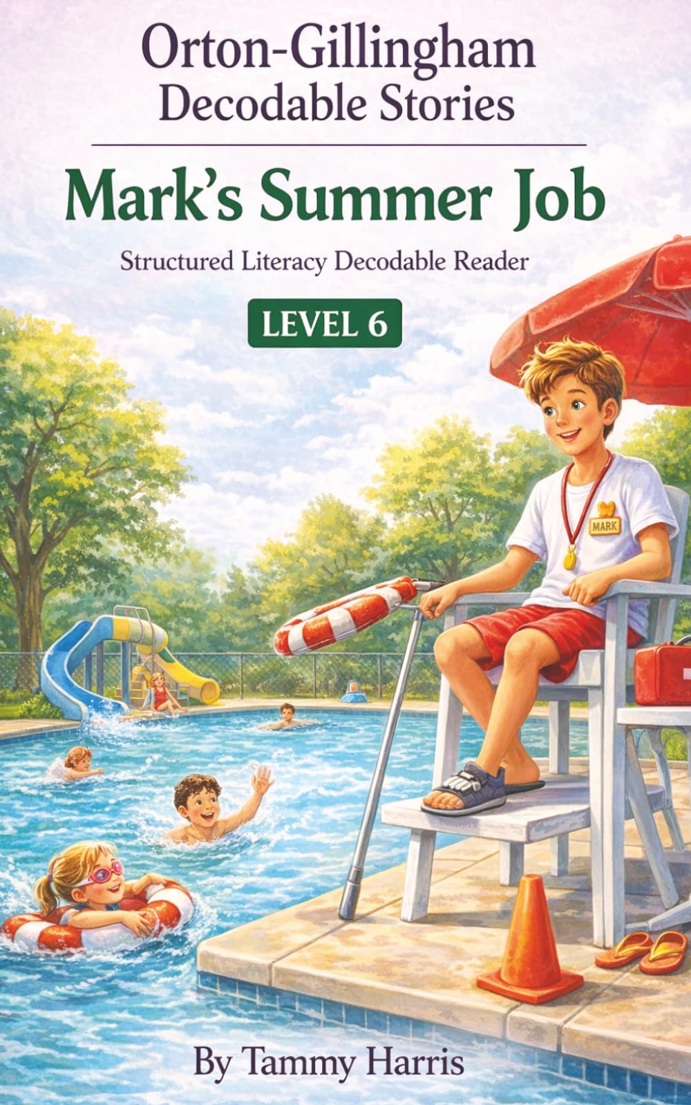 Orton-Gillingham Decodable Stories : Level 6: A Summer Job (Level 6 Orton-Gillingham Decodable Stories)