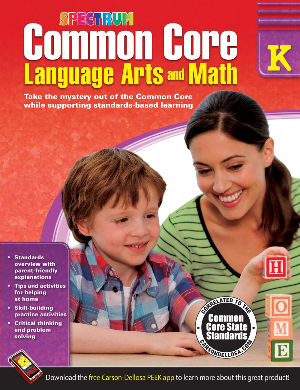 Common Core Math and Language Arts, Grade K