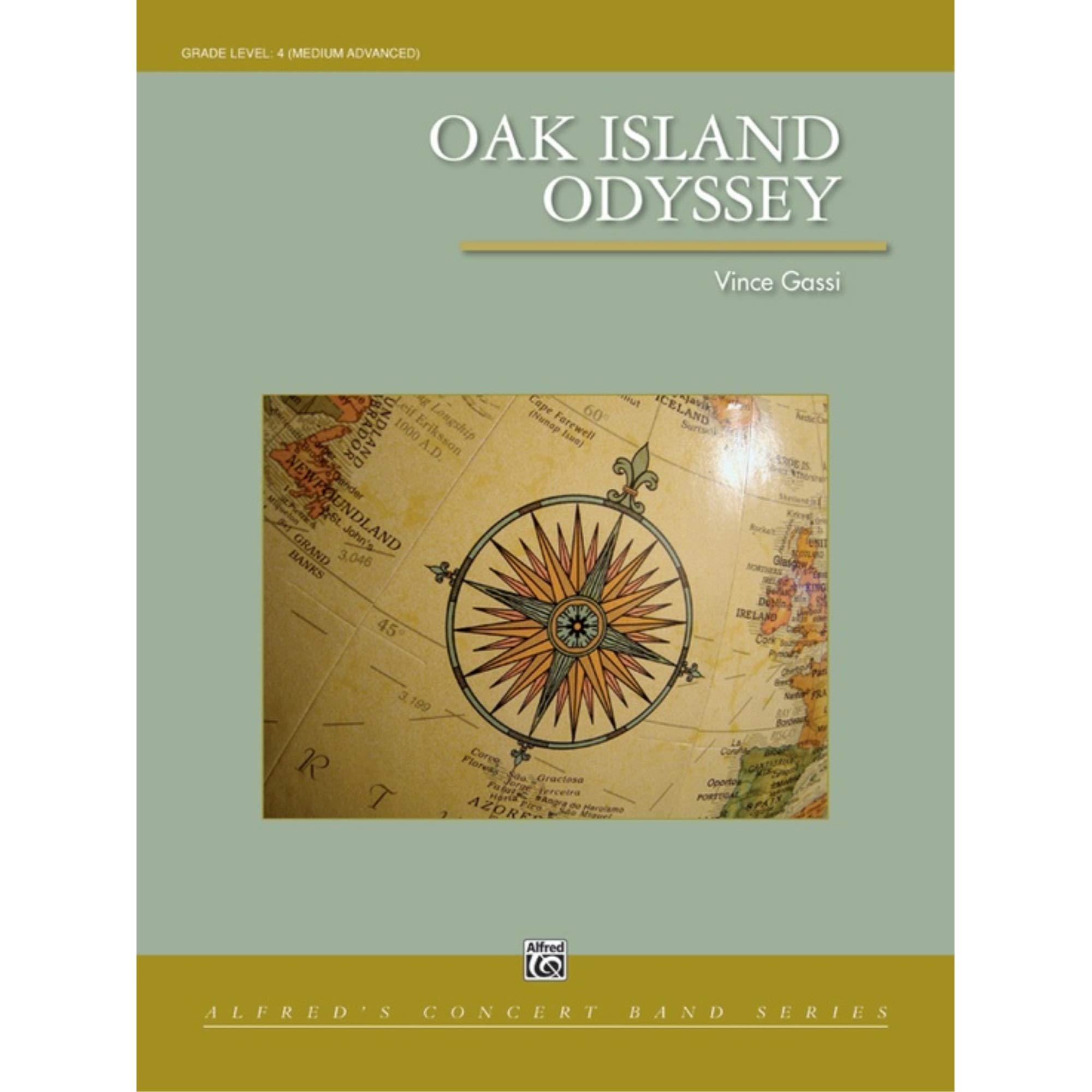 Alfred Oak Island Odyssey Concert Band Grade 4 Set