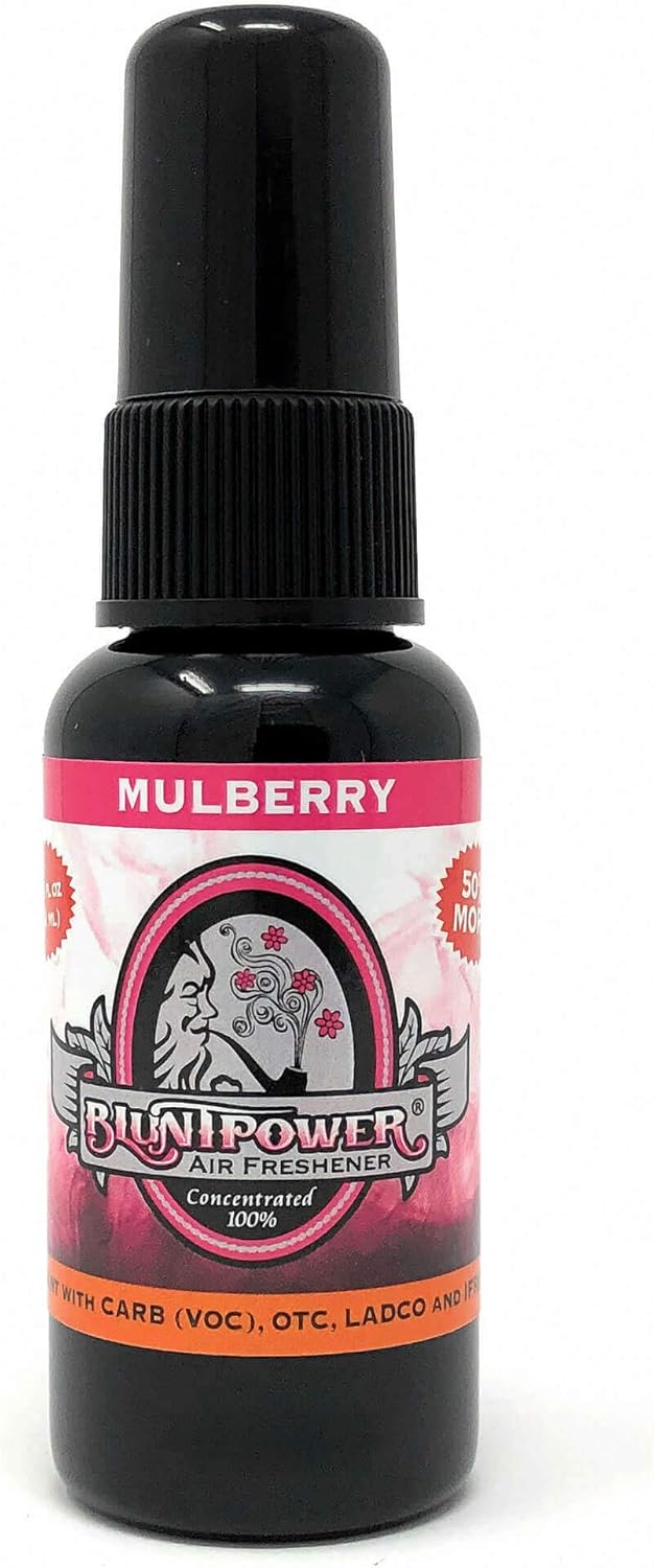 BluntPower (Mulberry, 1 Pack) Concentrated Air Freshener
